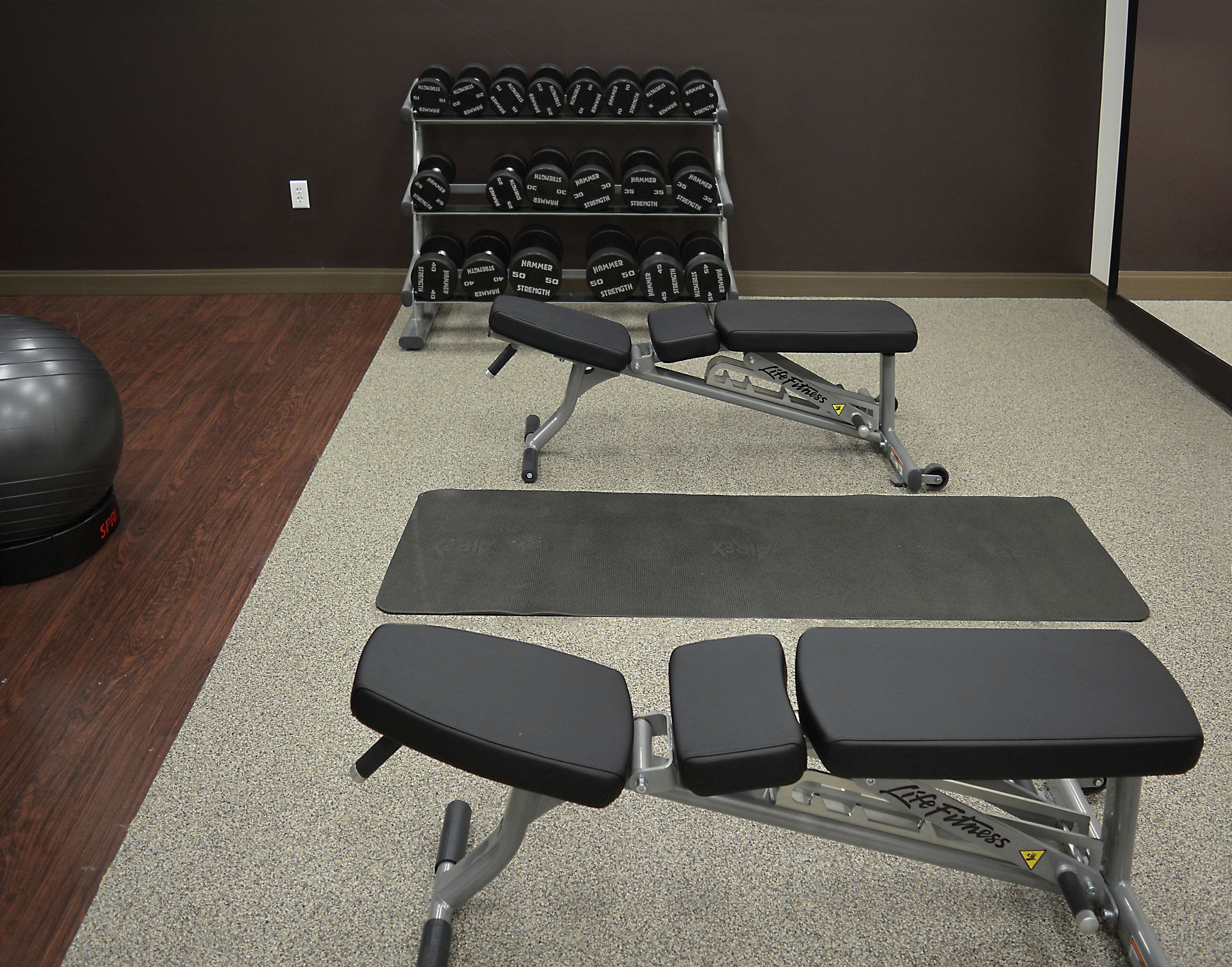 Health club  fitness center  gym