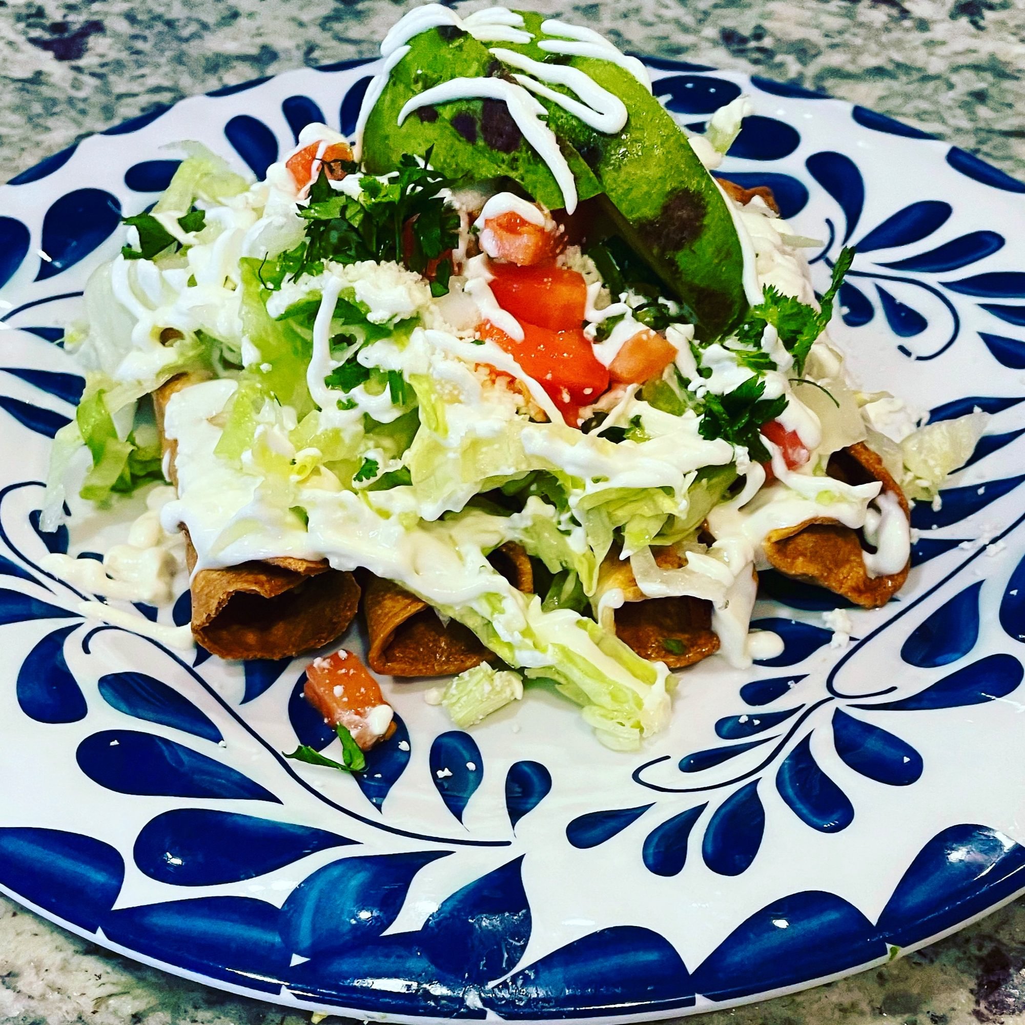 Taquitos Dorados W/ French Fries