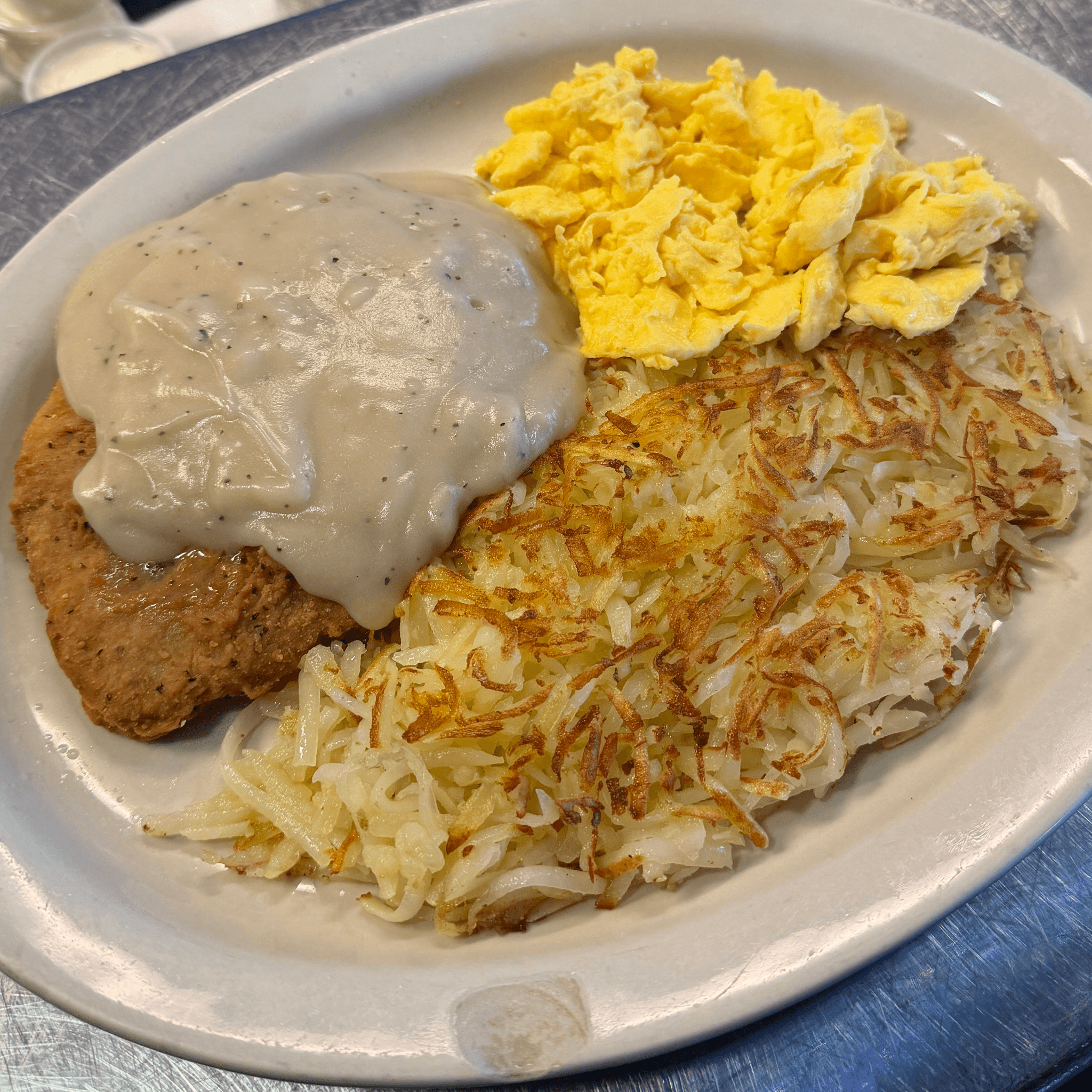 Country Fried Steak & Eggs