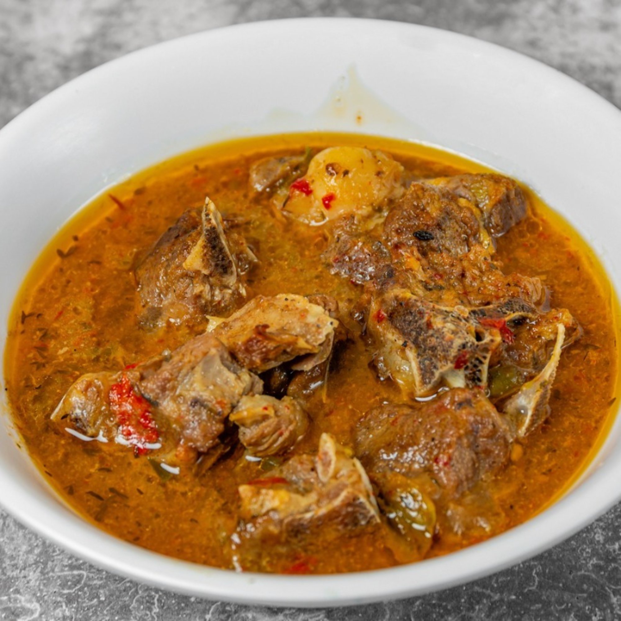 Spicy Goat Soup