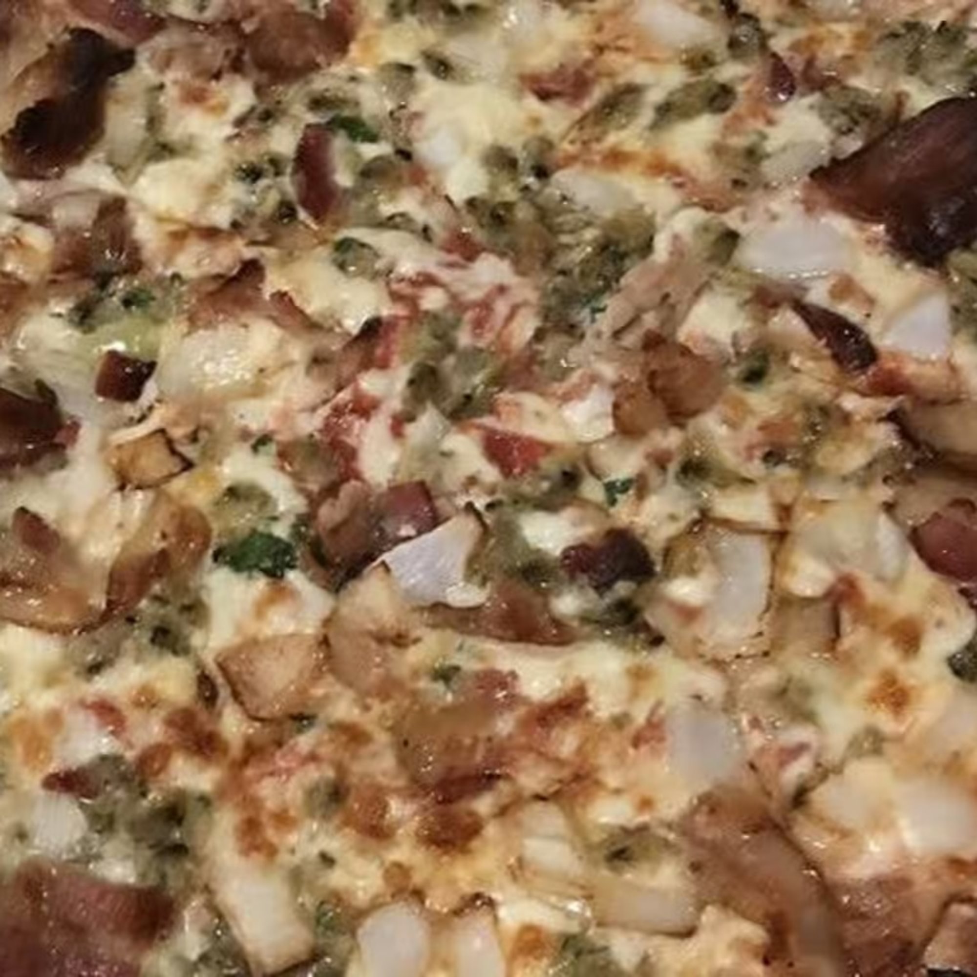 Clams Casino Specialty Pizza