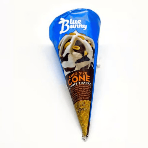 Blue Bunny Tracks Cone