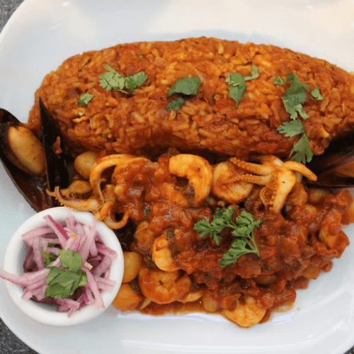 Tacu-Tacu De Mariscos