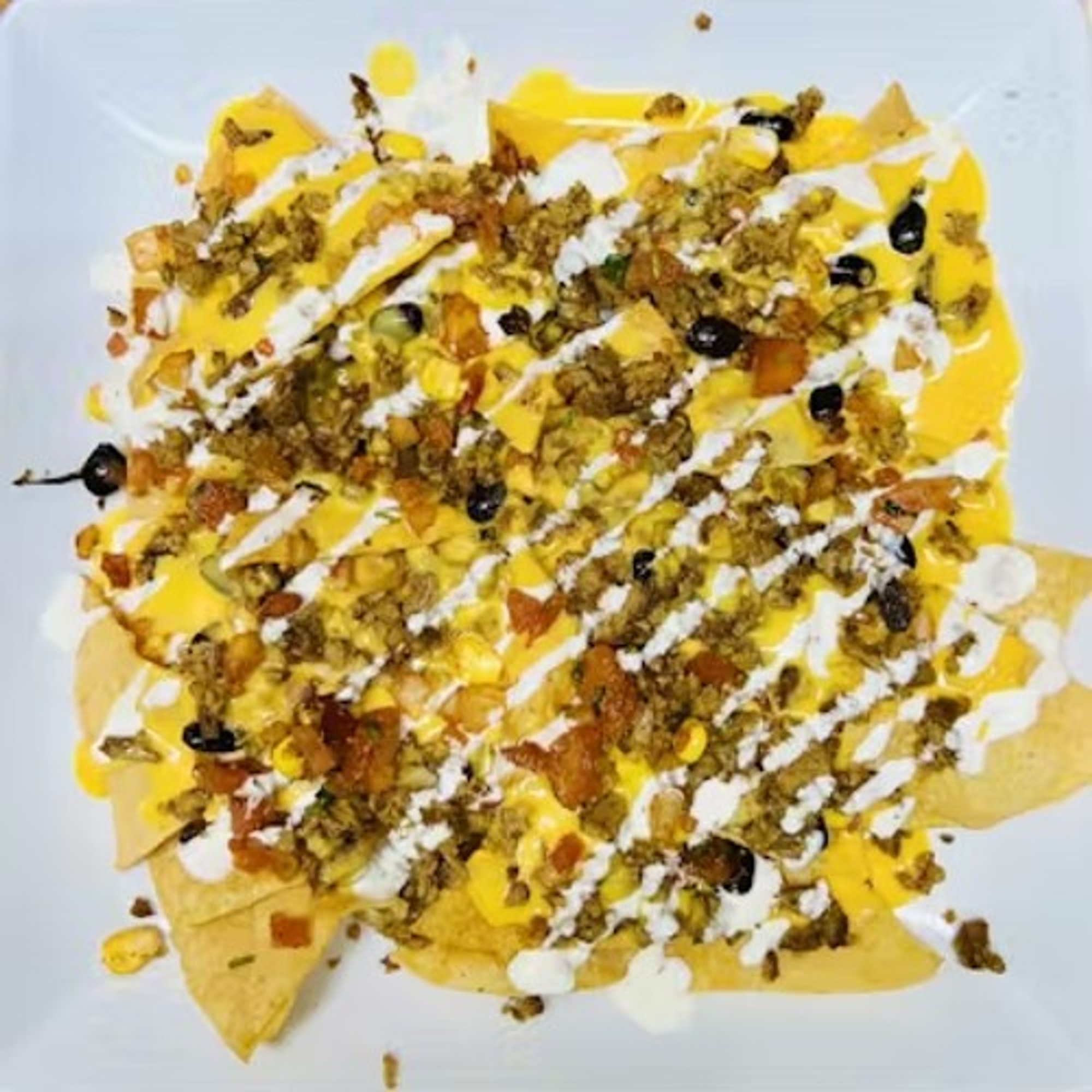 Fried Fish Nachos