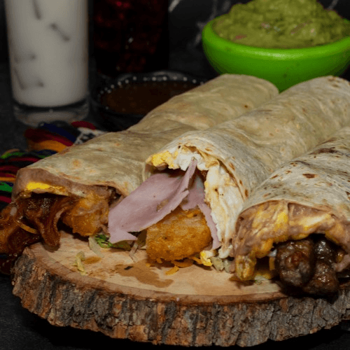 Ham Breakfast Burrito