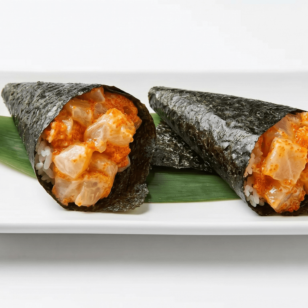 Spicy Scallop Hand Roll