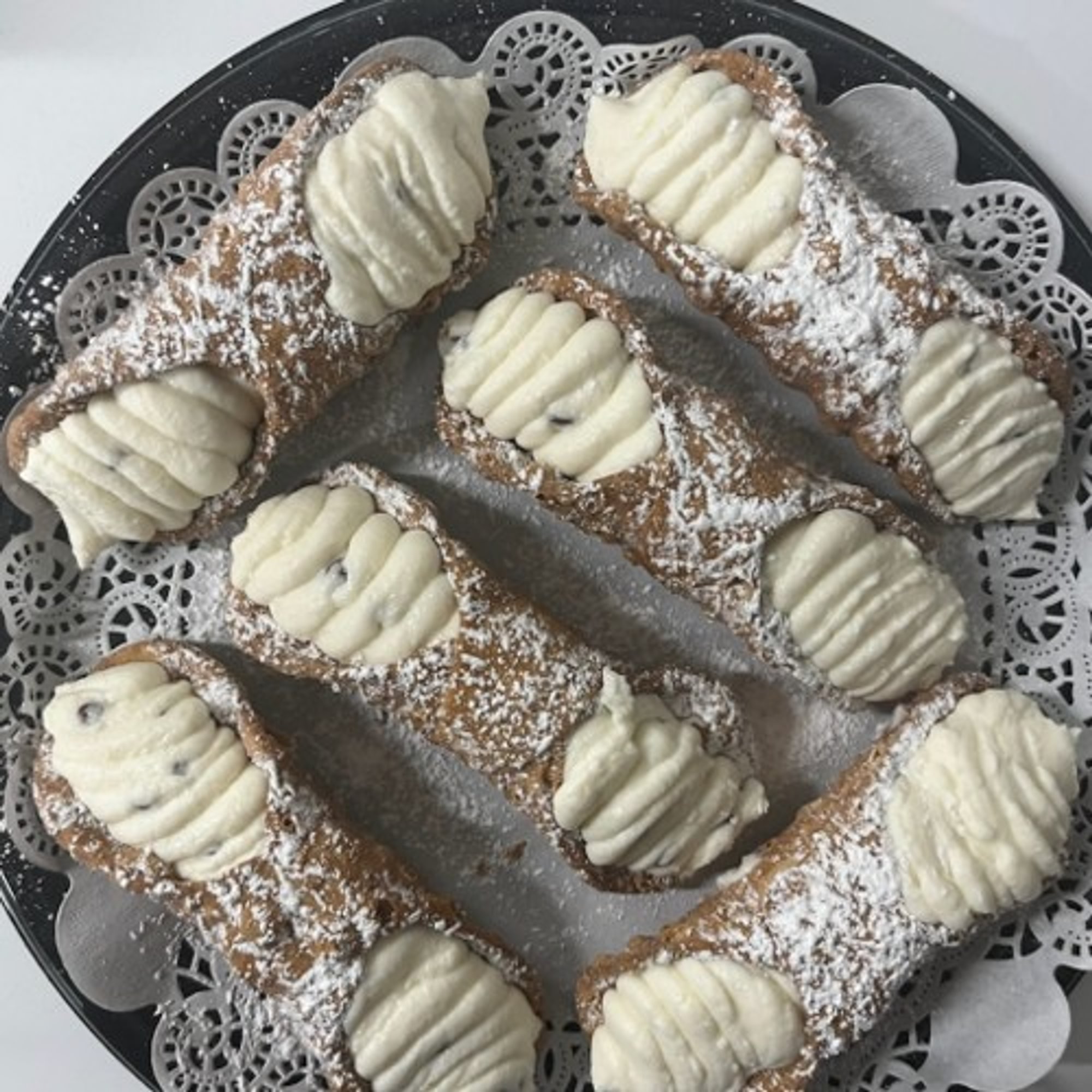 Homemade Cannoli