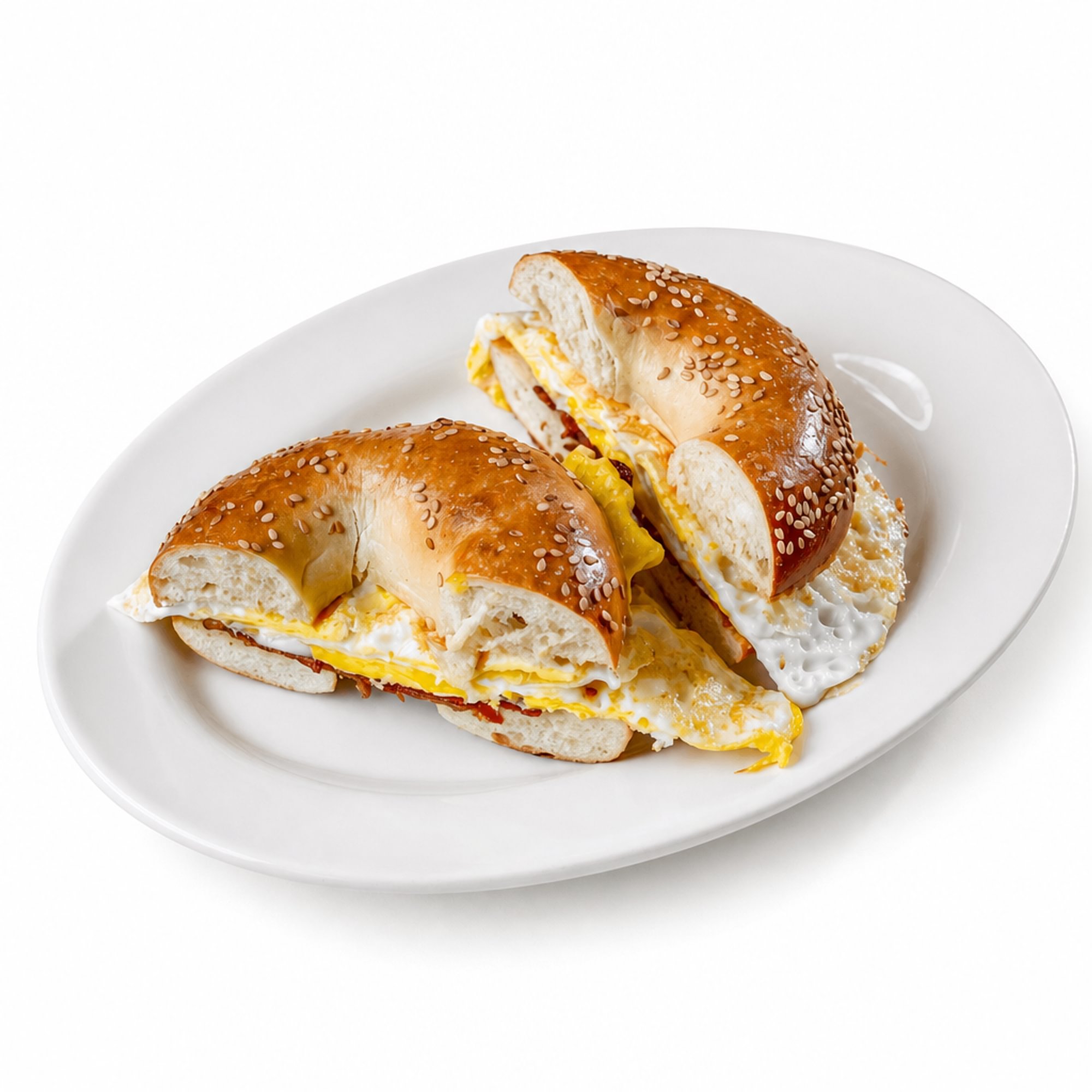 Meat and 2 Egg Sandwich