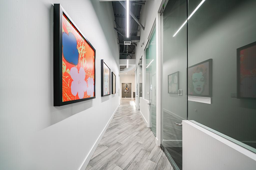 Linear Lighting in Hallway