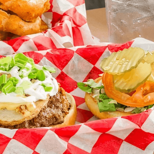 Irish Nacho Burger
