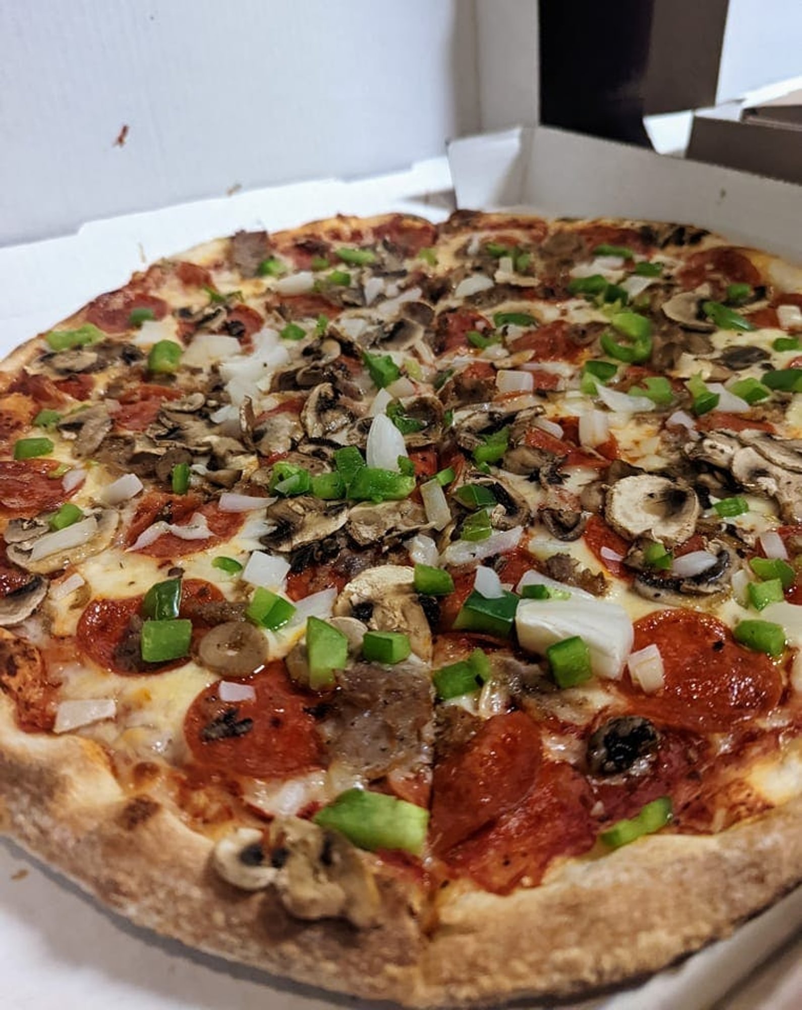 The Mattie Deluxe Pizza