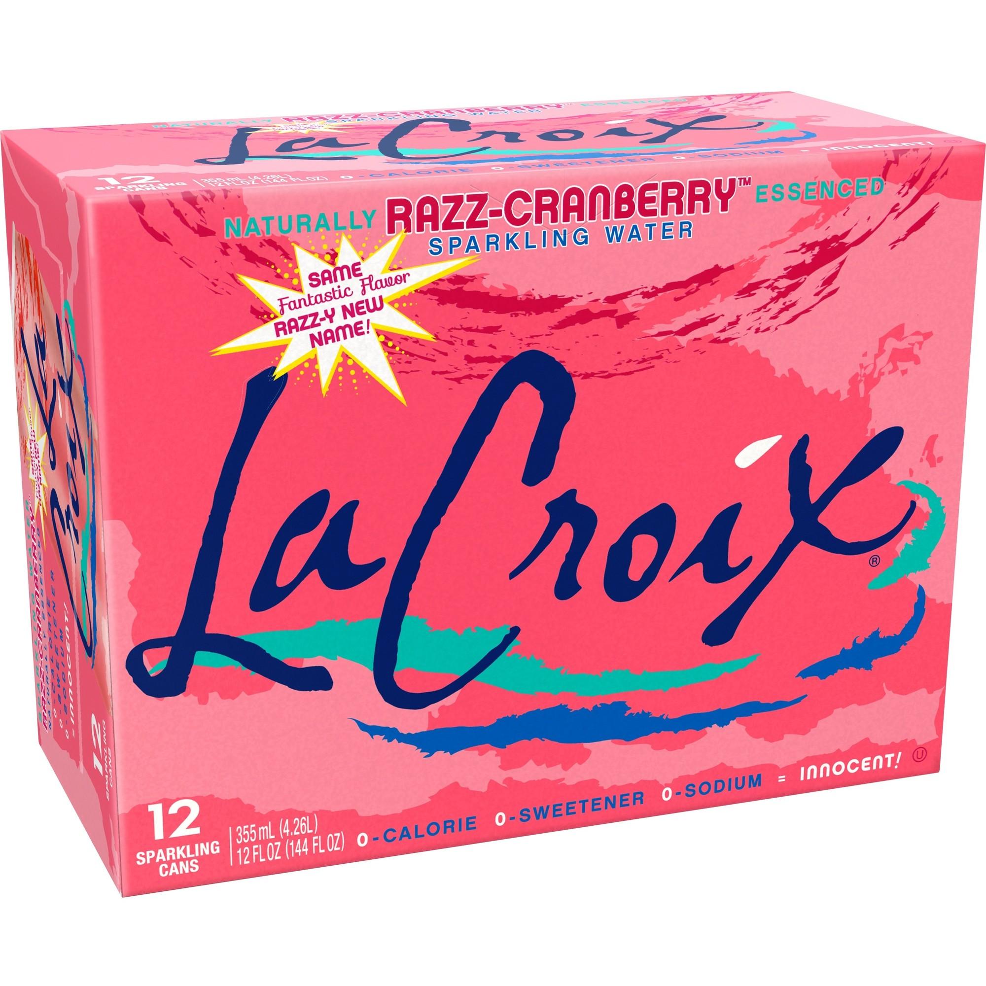 LaCroix Razz-Cranberry 12pk cans