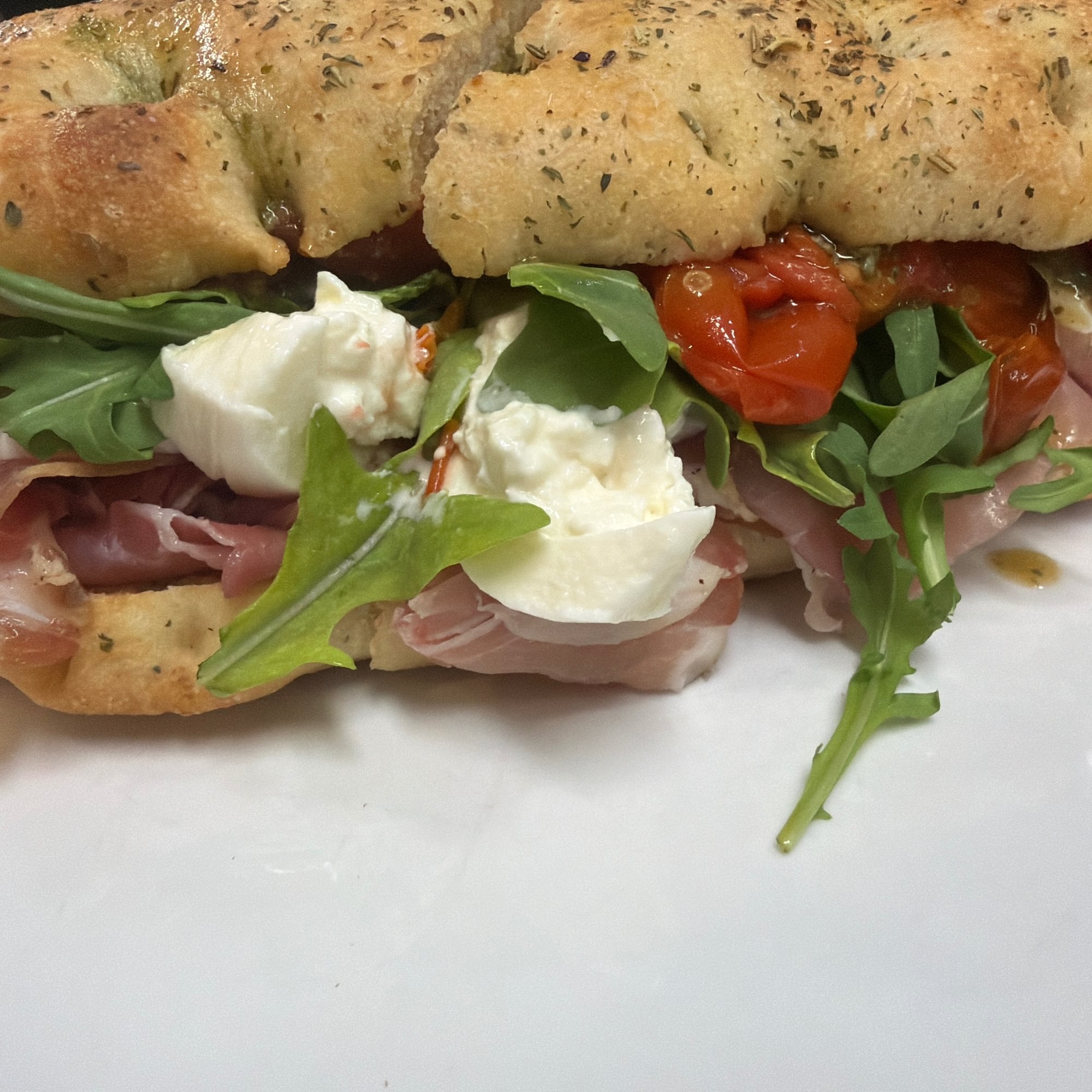 THE BURRATA CAPRICE SANDWICH *