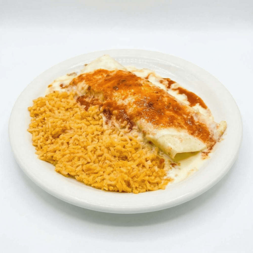 Burrito with Nacho Cheese