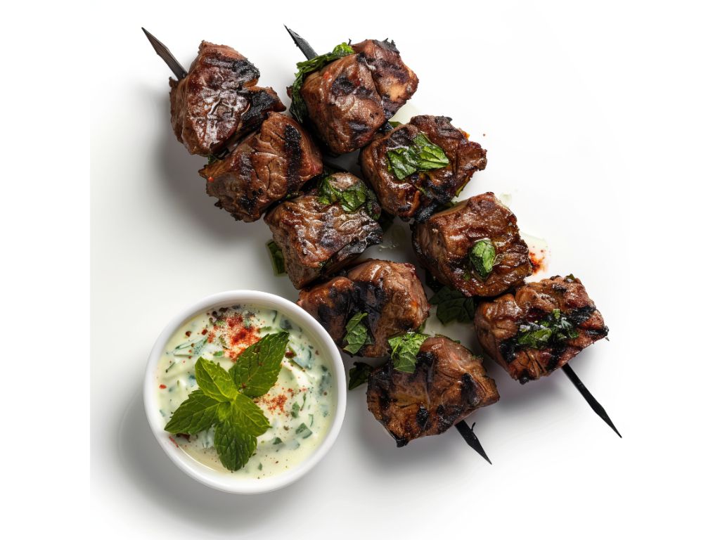 Lamb Shish Kabab Platter - Large