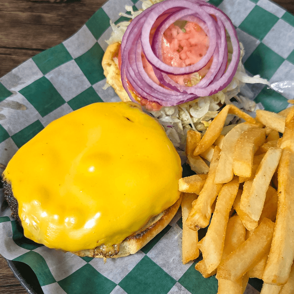 Classic American Cheese Burger