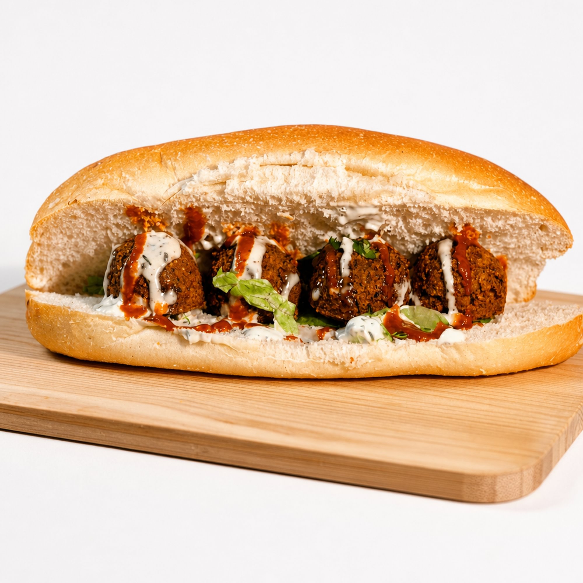 Hoagie with Falafel