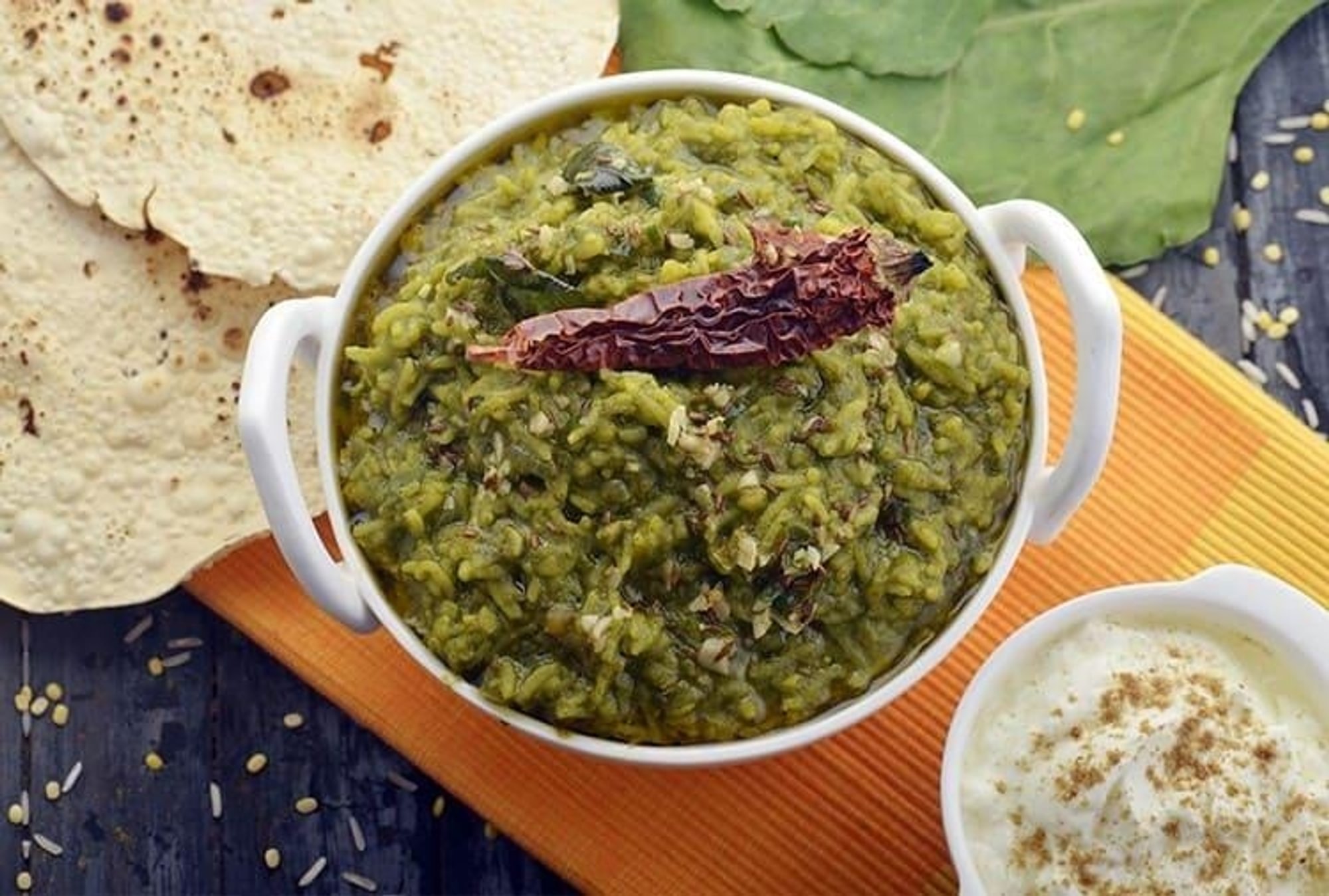 Palak Khichdi