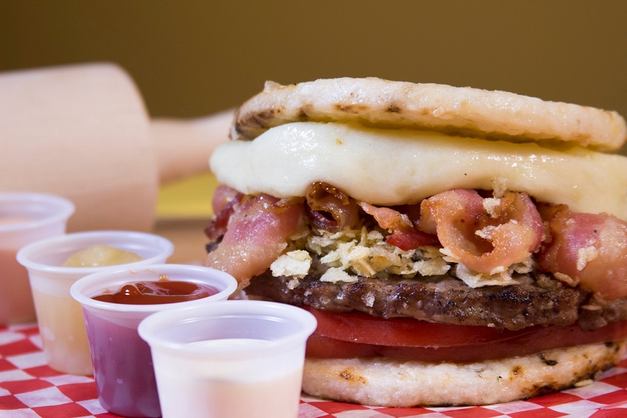 Arepa Burger Carne