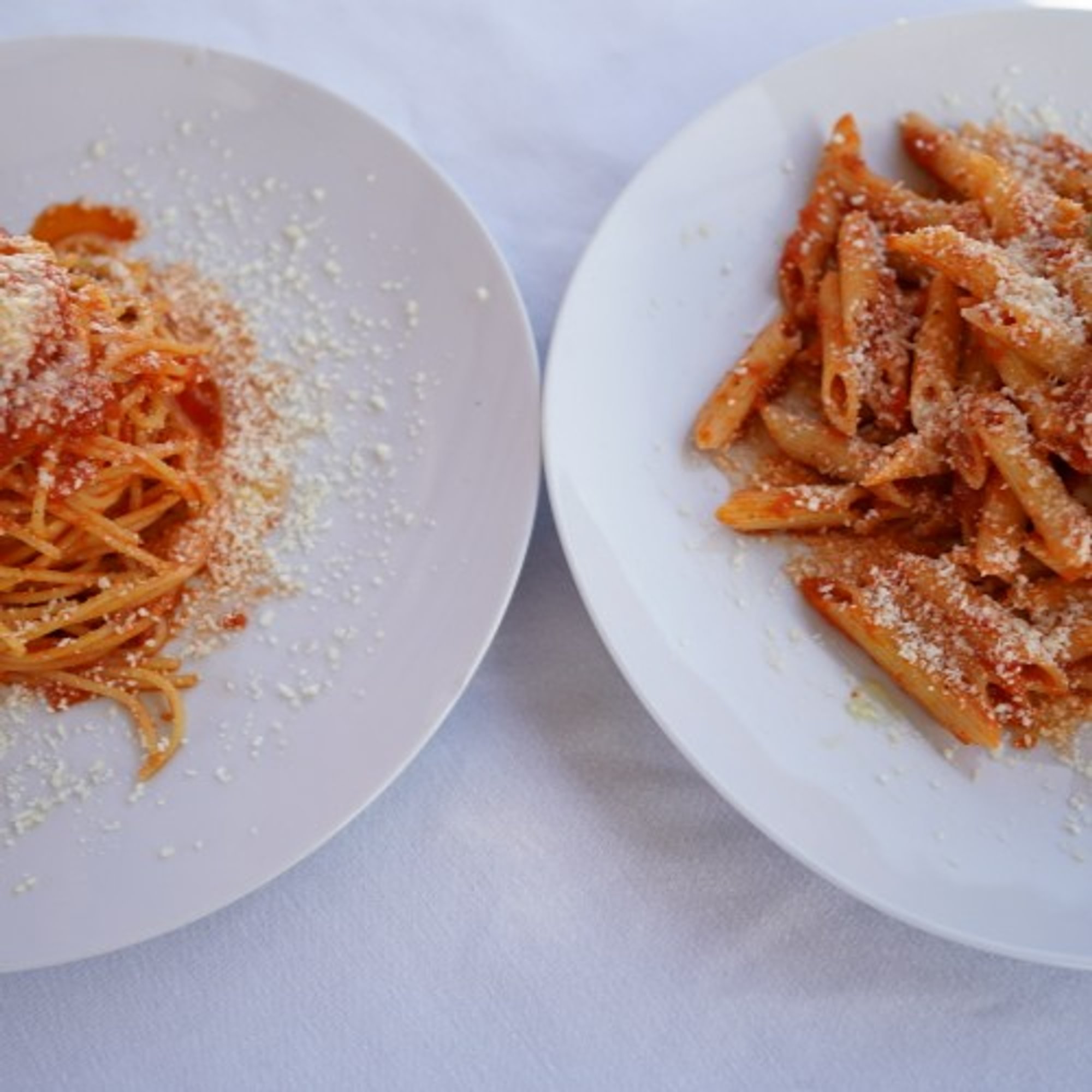 Spaghetti or Penne al Sugo di Pomodoro