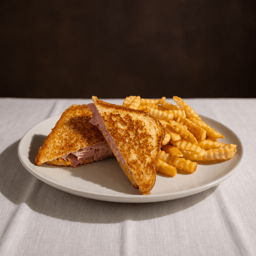 Grilled Ham & Cheese Sandwich