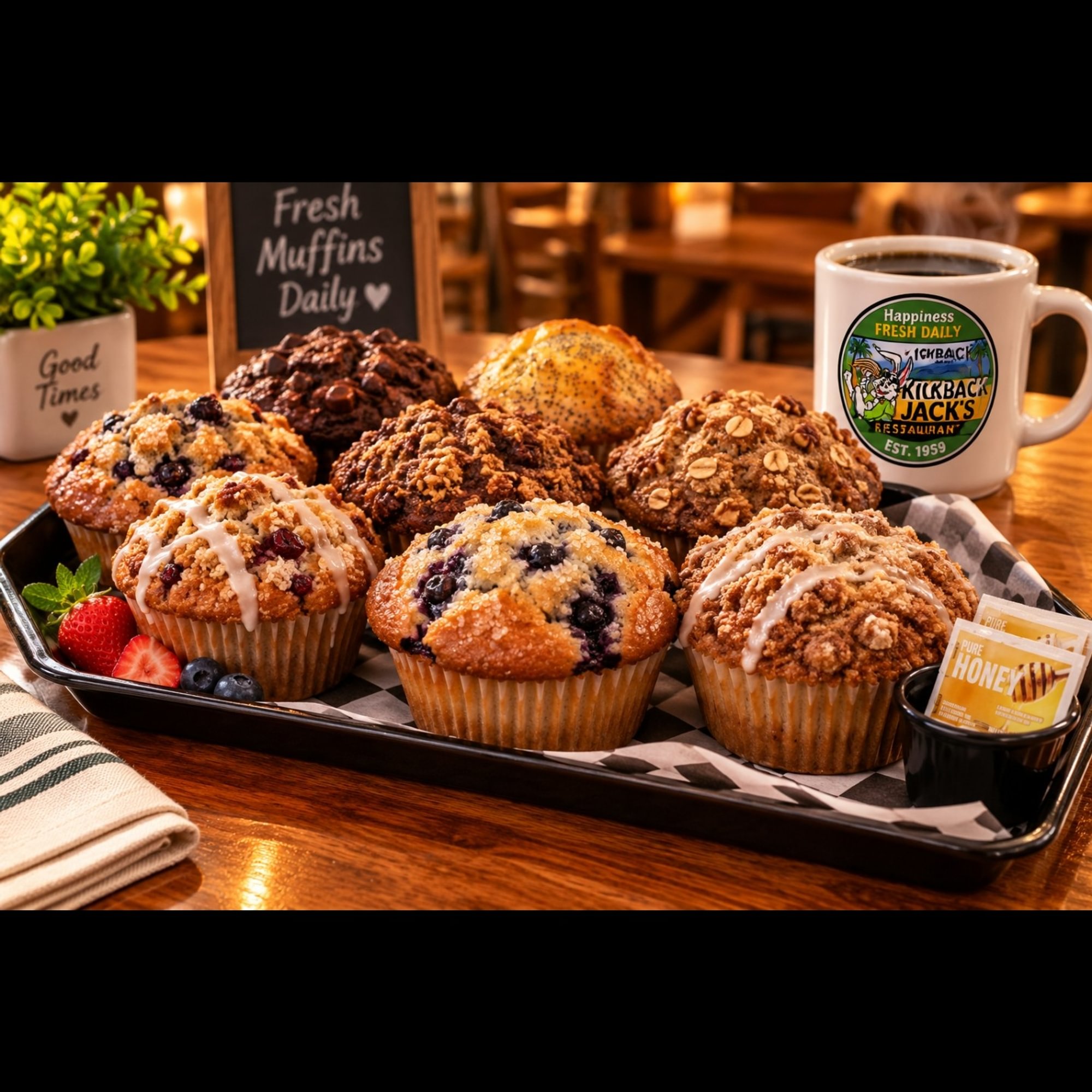 Fresh Assorted Maui Muffin