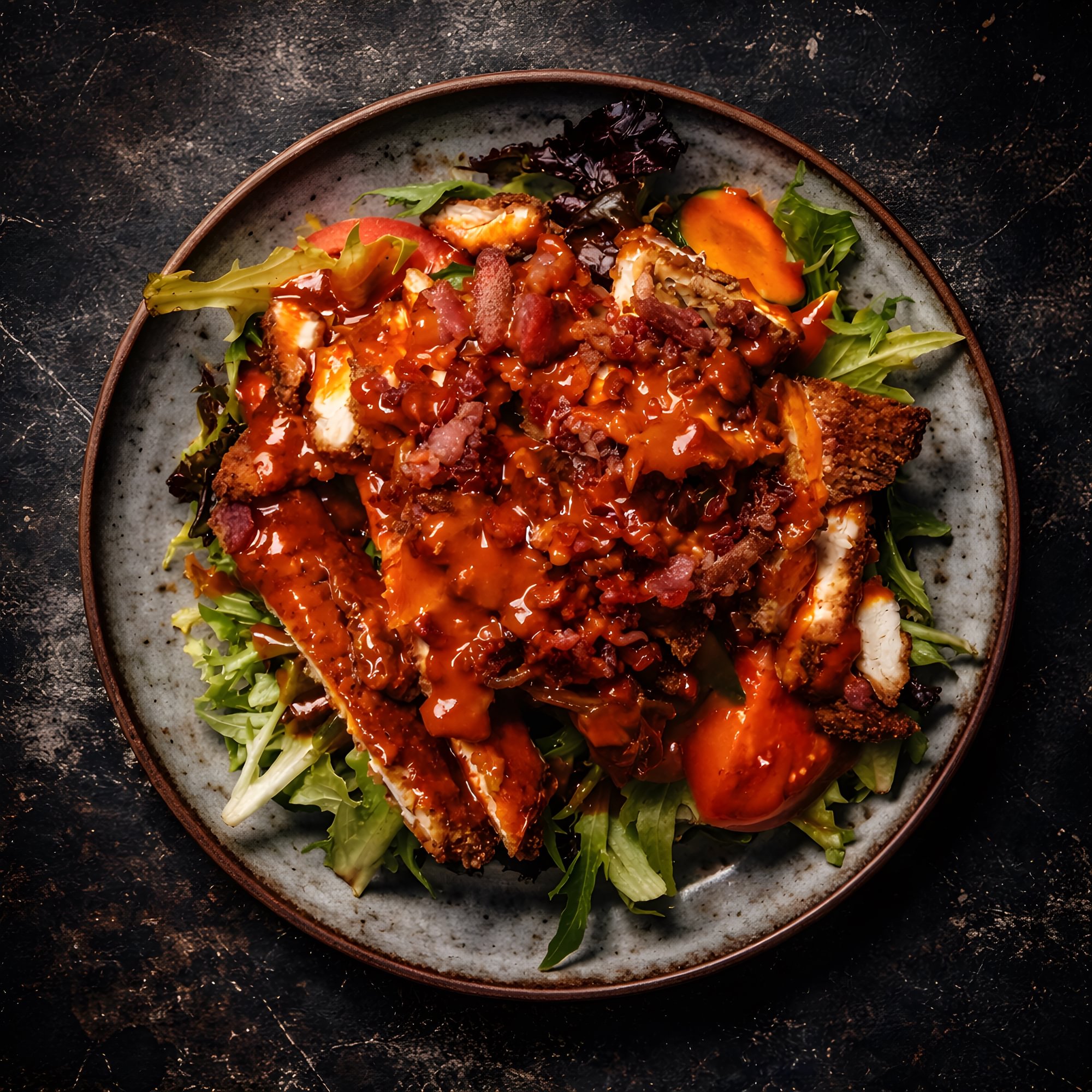 Buffalo Chicken Salad