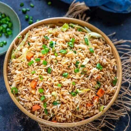 Veg fried rice 1/4 tray