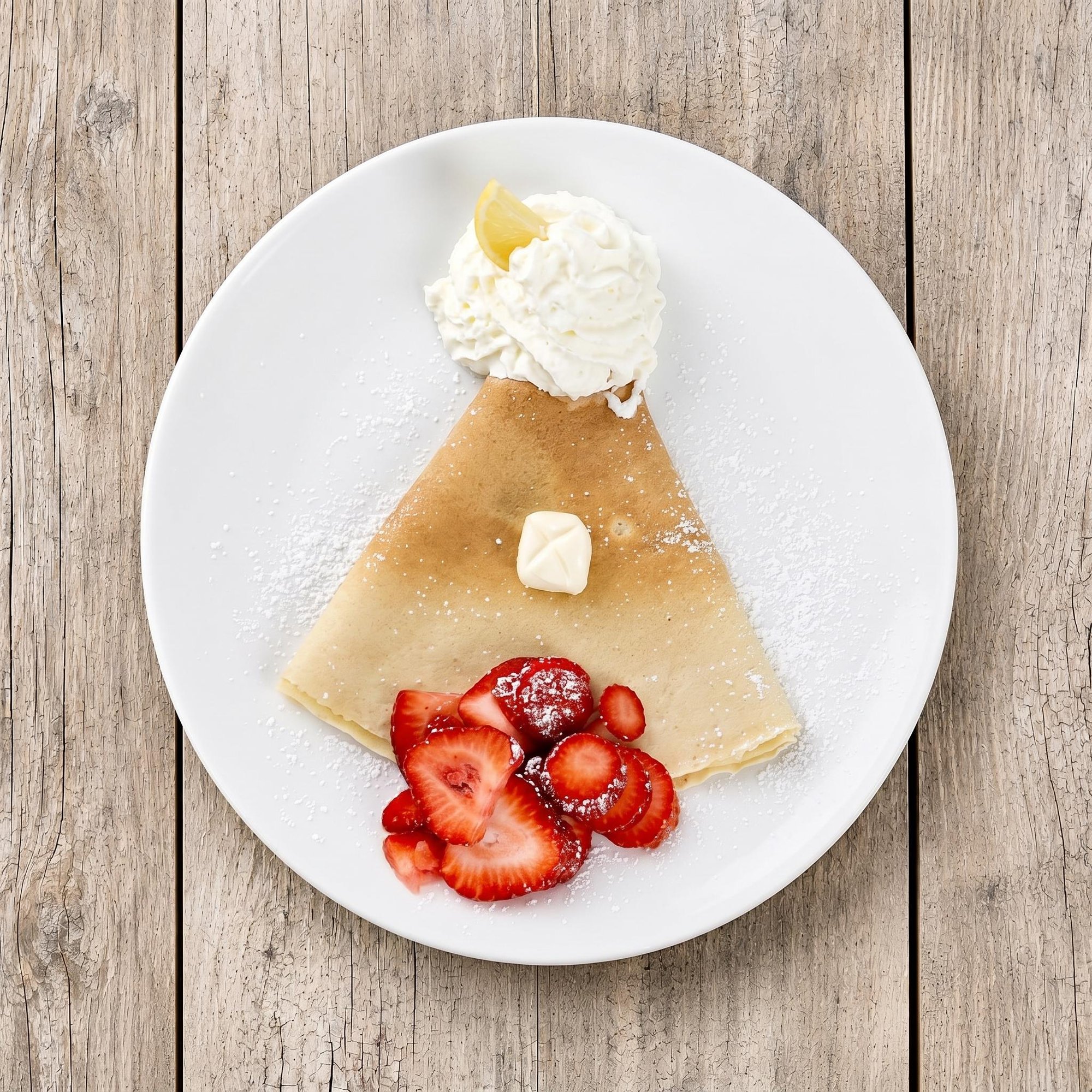 Lemon Sugar Crepe