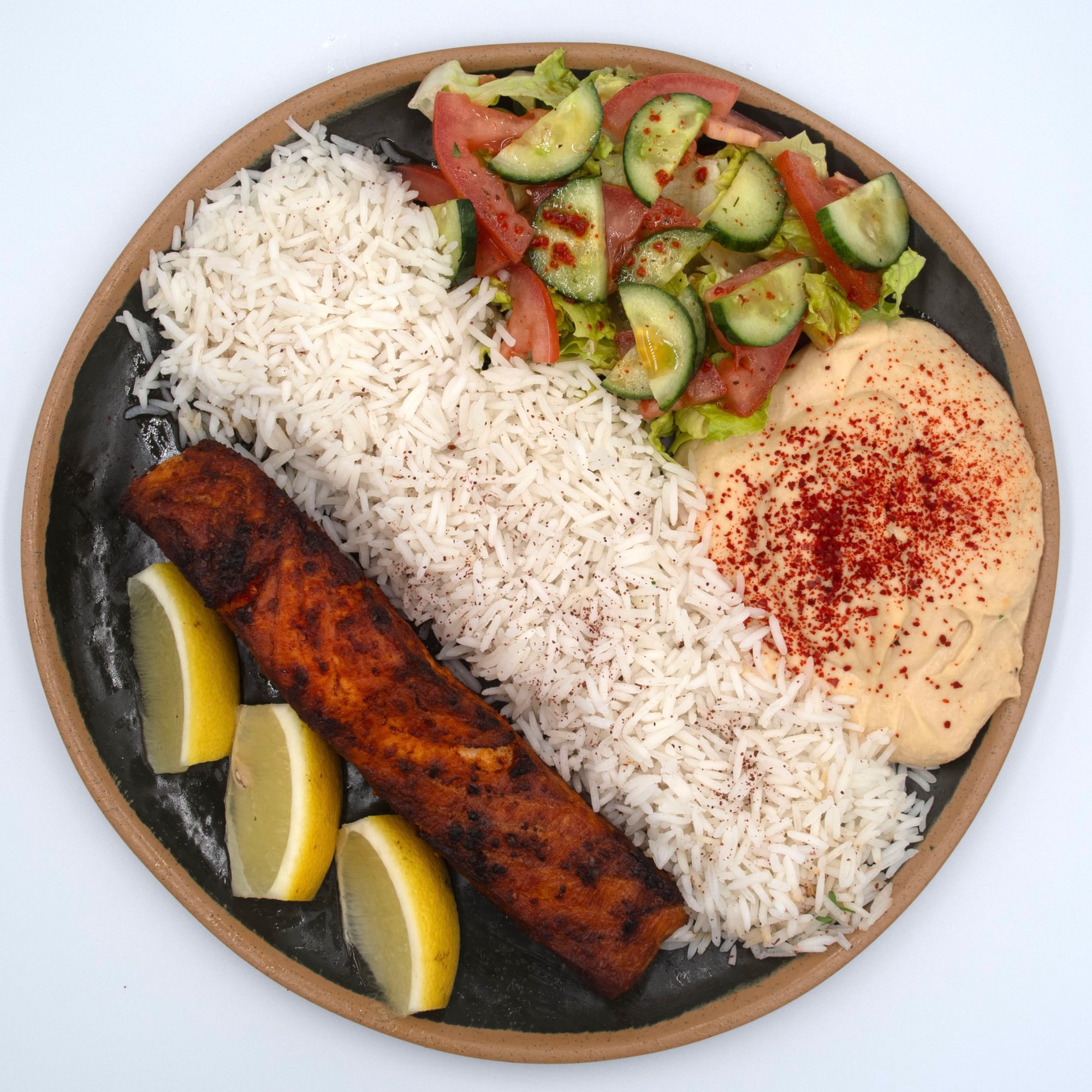 #13 Salmon Plate
