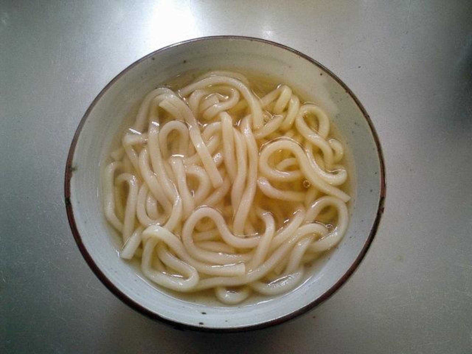 Plain Udon Soup