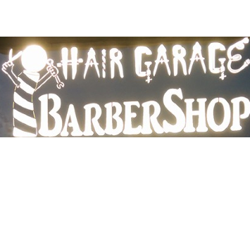 Hair Garage Barbershop Logo