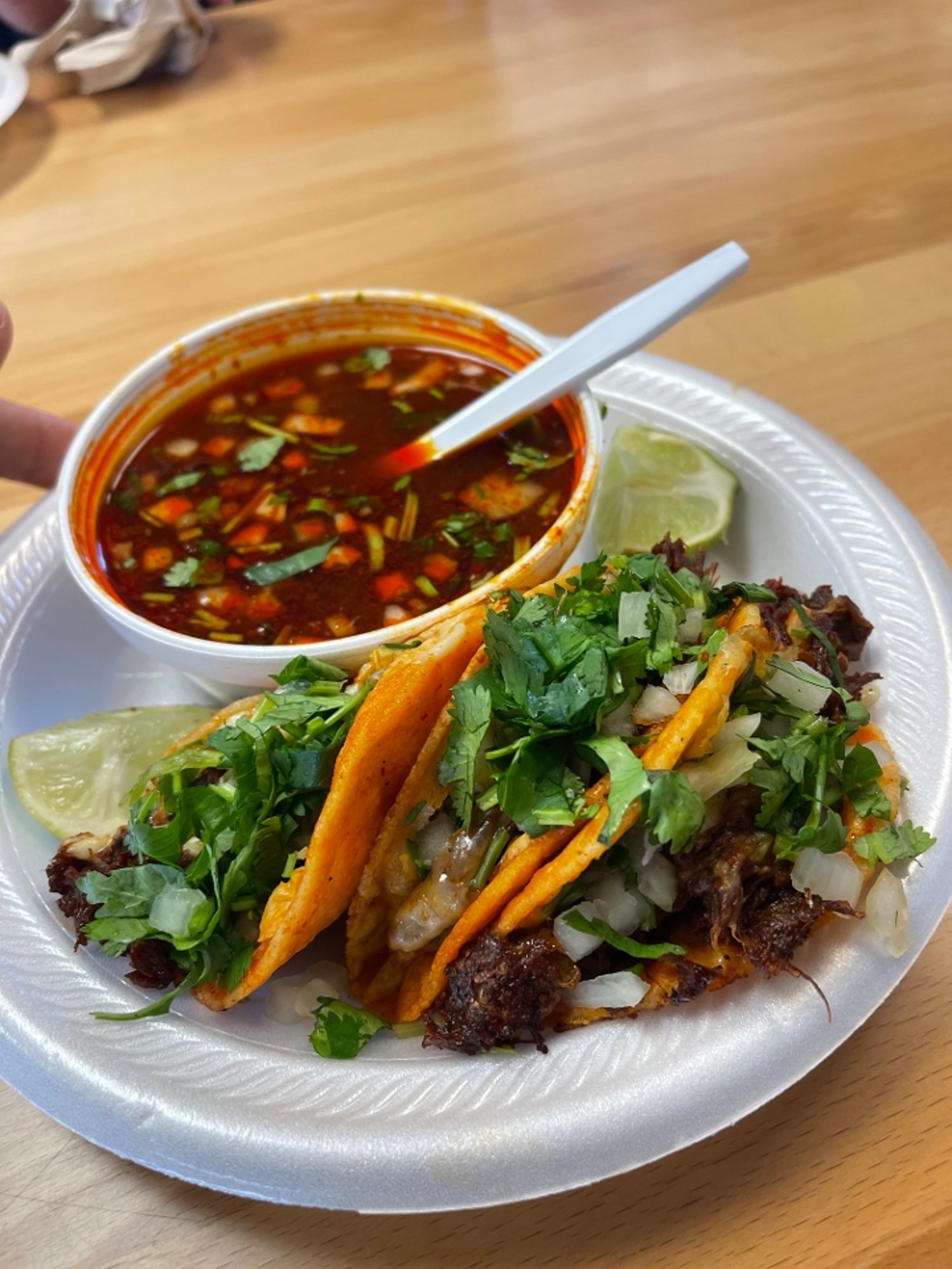3 Birria Tacos