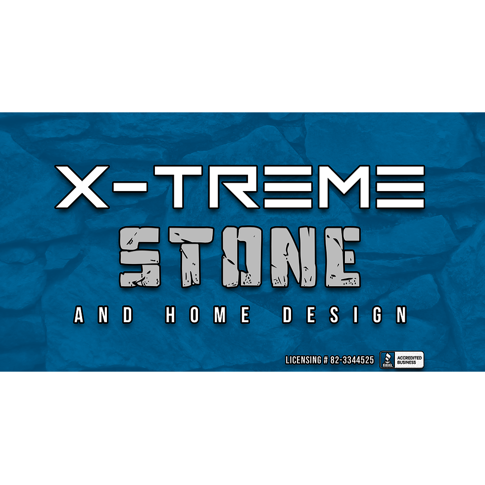 X-Treme Stone and Home Design Logo