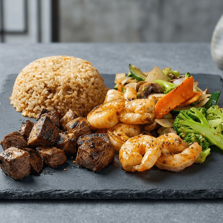 NY Steak & Shrimp Hibachi Combo