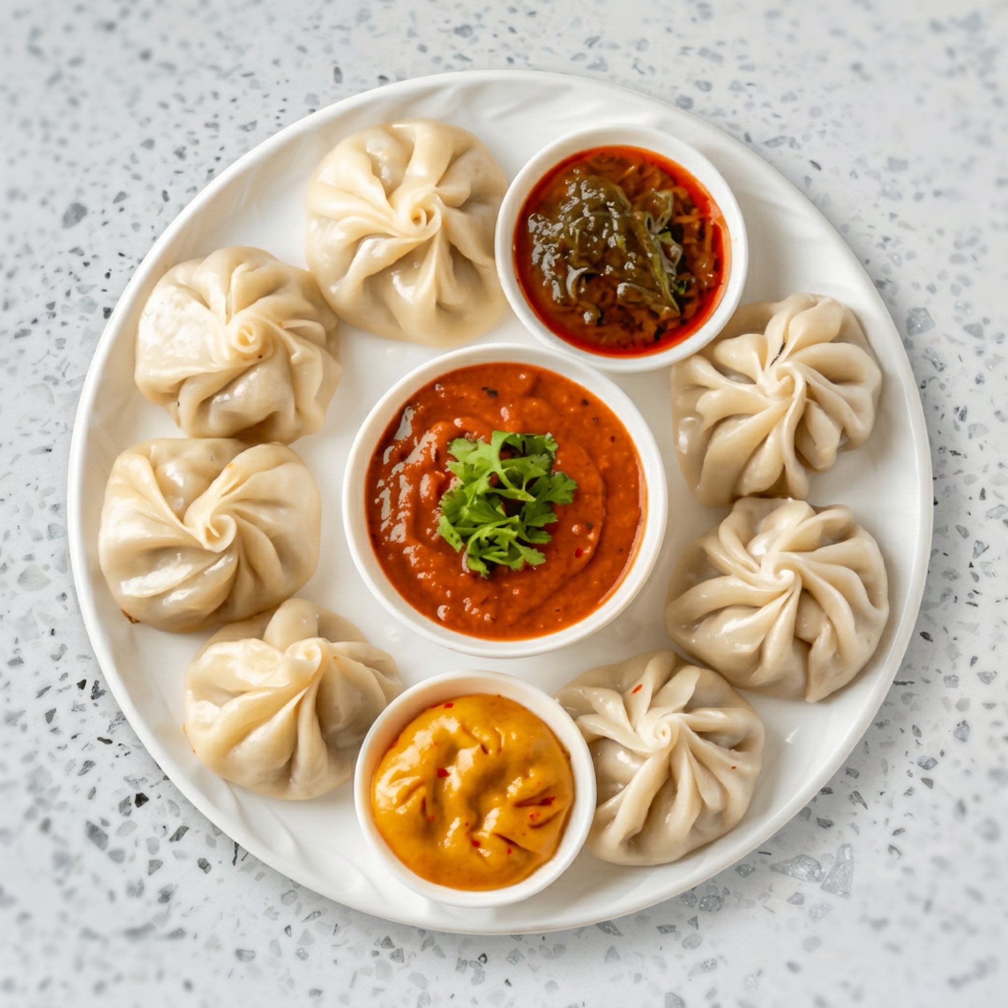 Vegetable Momos (Fried/Steamed)
