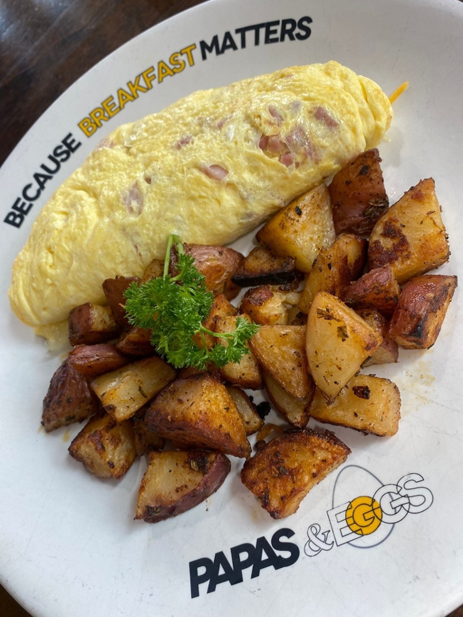 Ham Omelette