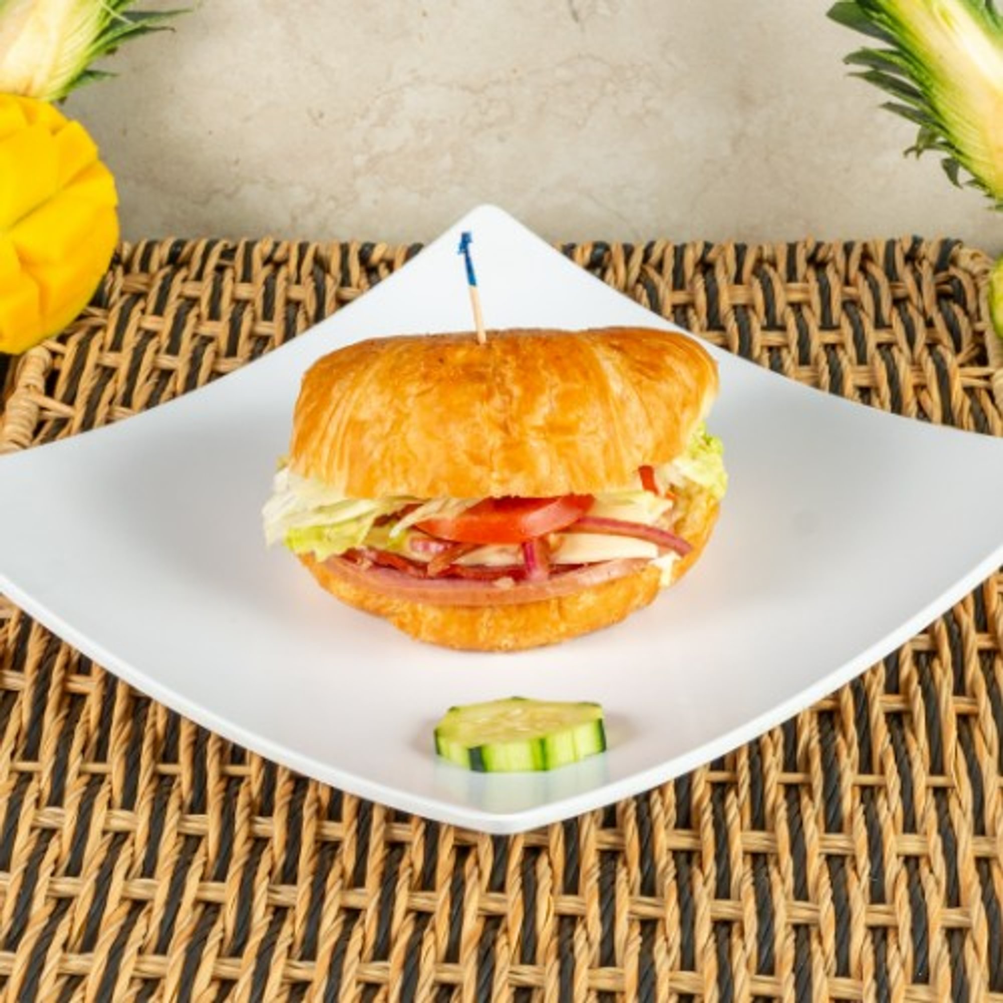 Ham Egg & Cheese Sub