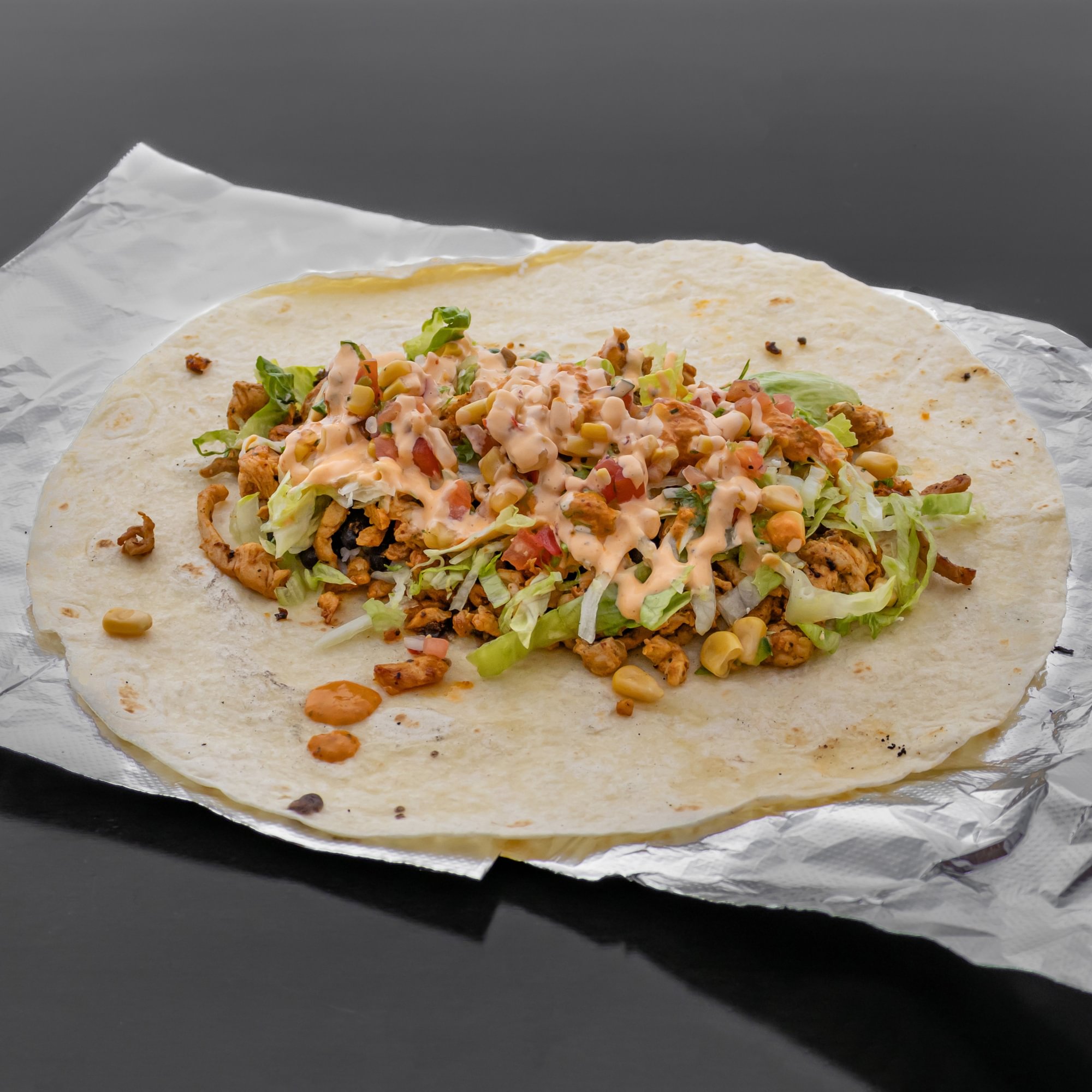 Spicy Chicken Burrito
