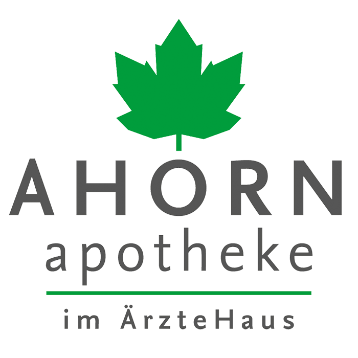 Logo der Ahorn Apotheke im Ärztehaus