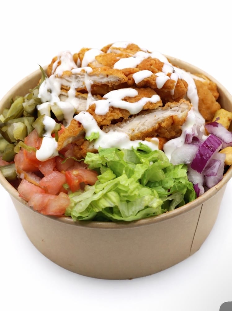 Chicken Cream Chop Bowl