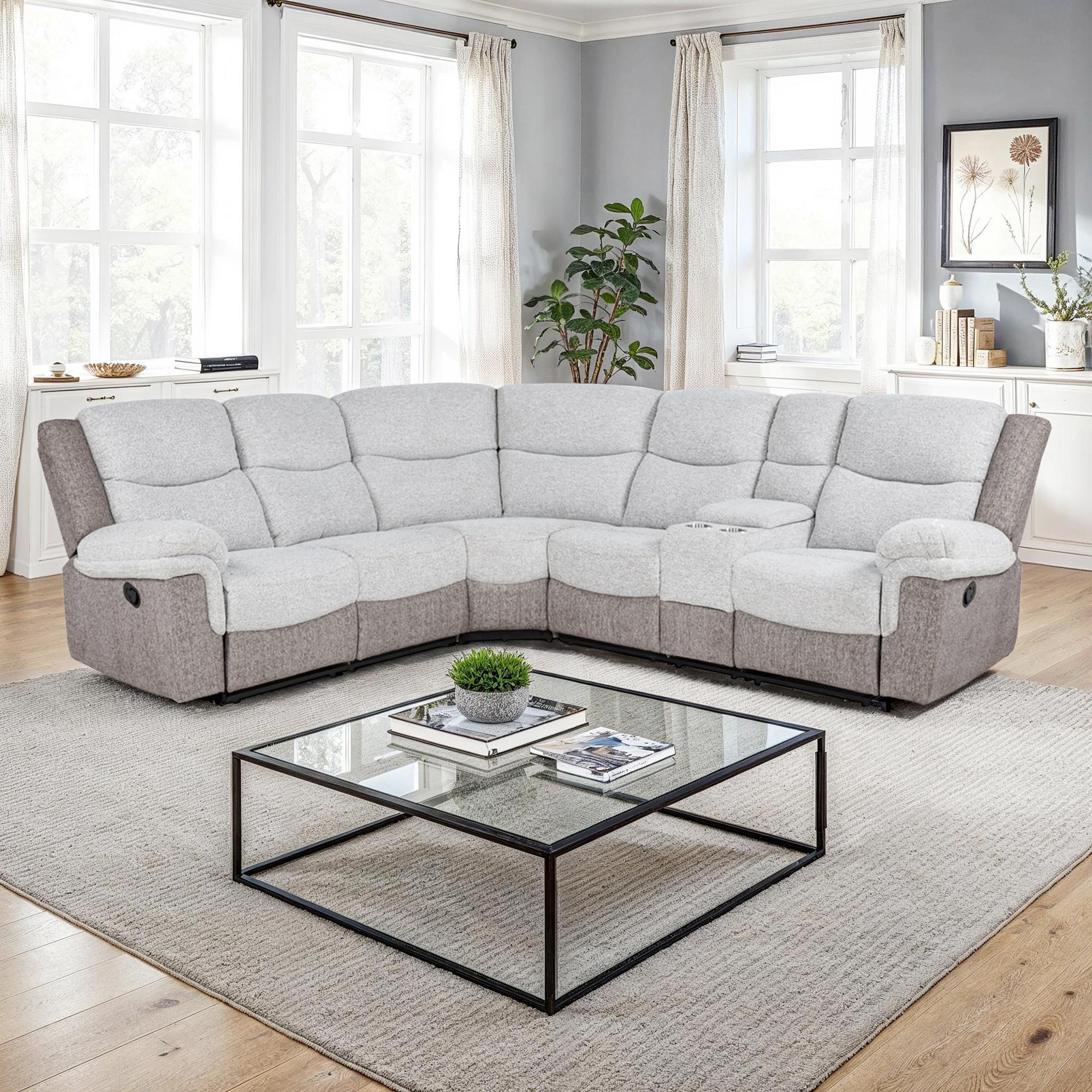 Withers 3-Piece Sectional - Grey