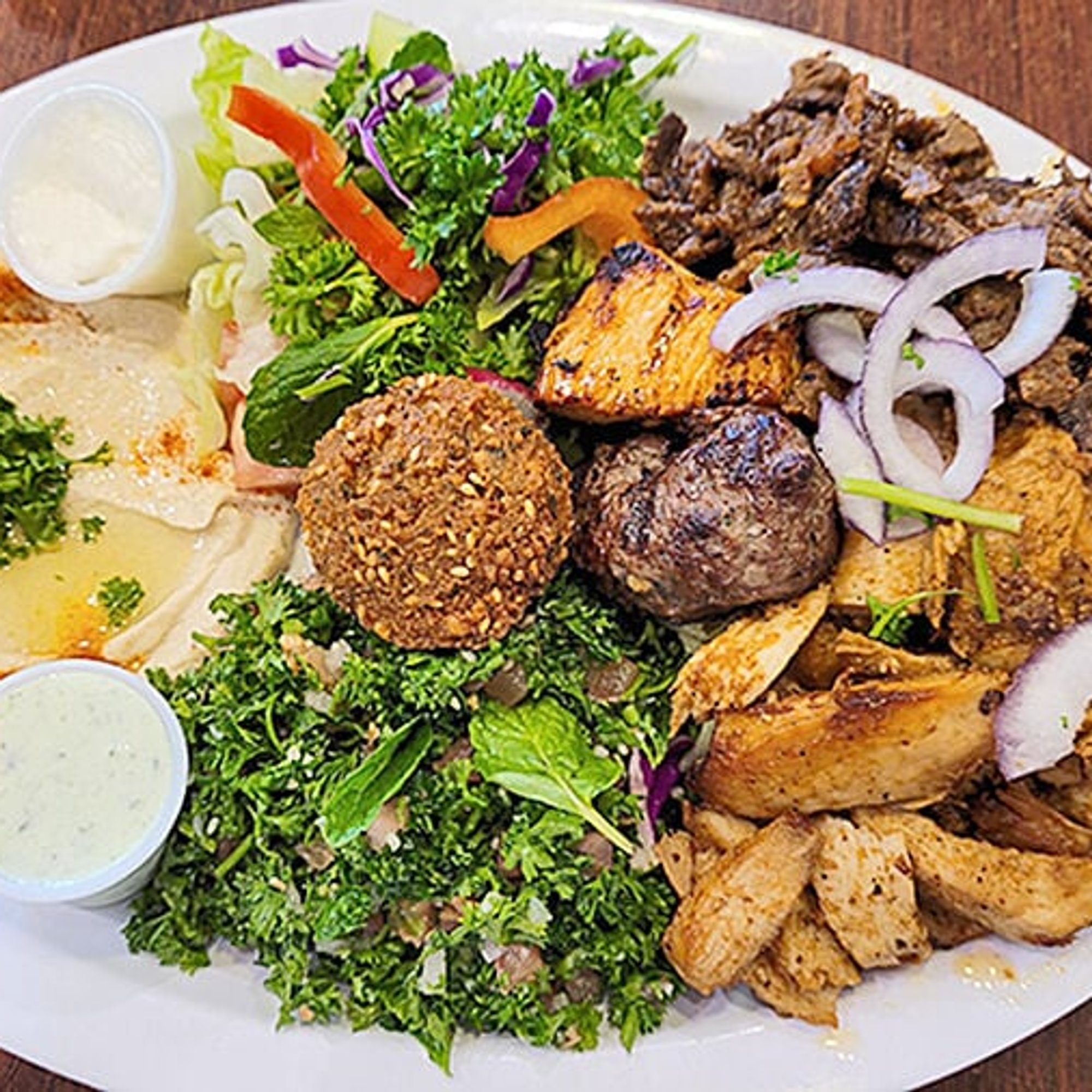 Phoenicia Variety Plate (Sampler Plate)