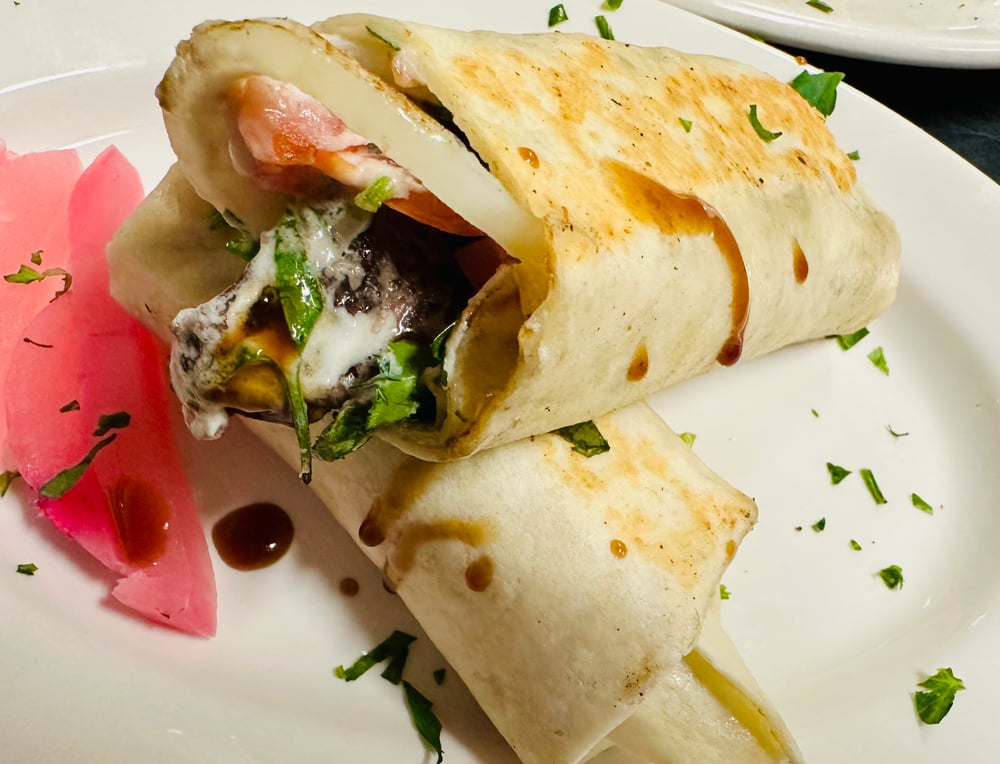 Beef Shawarma Wrap