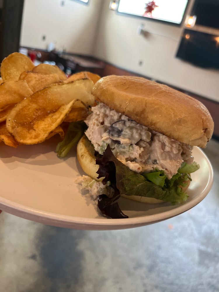 Chicken salad sandwich