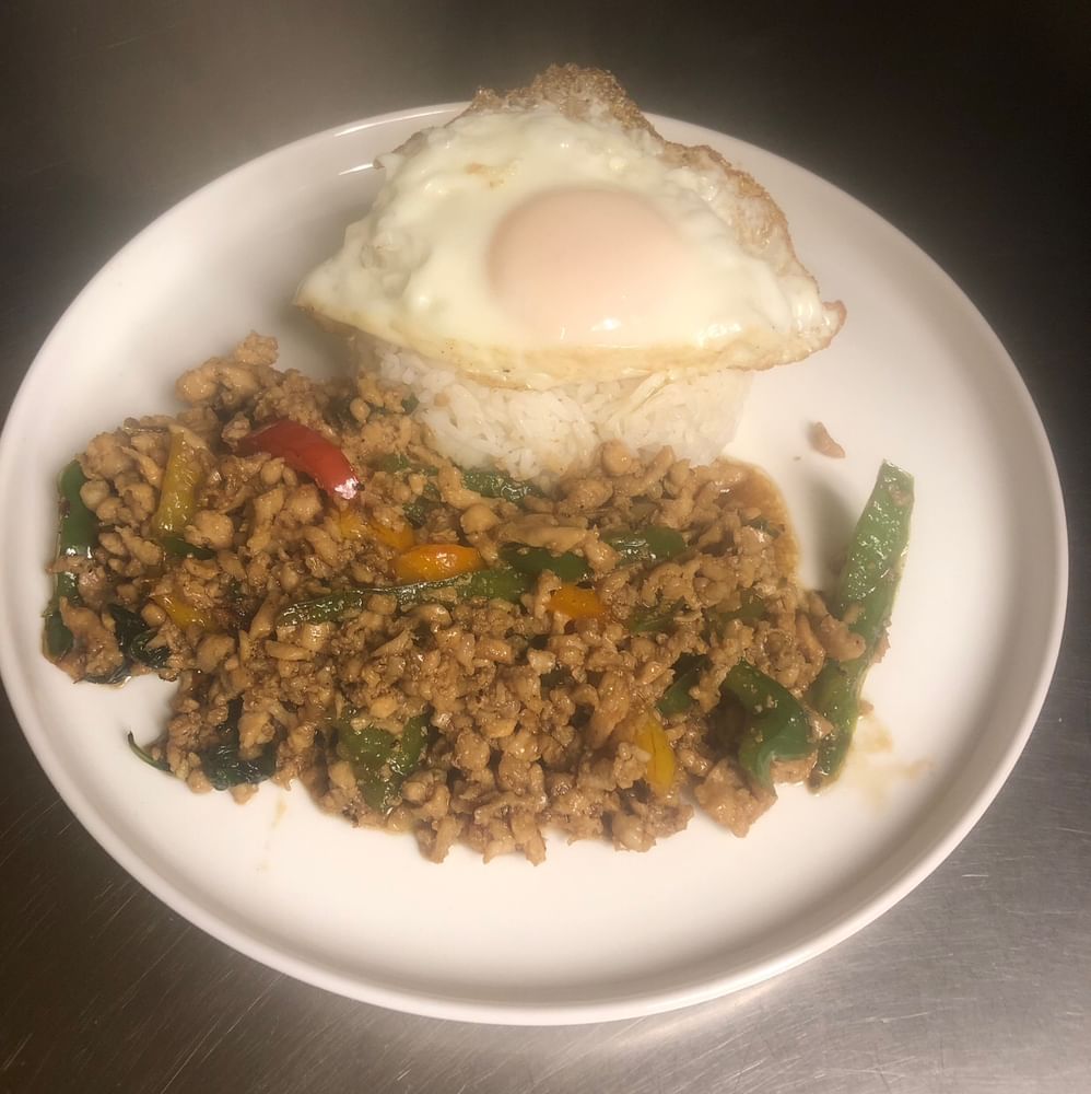 Krapow Ground Chicken 
