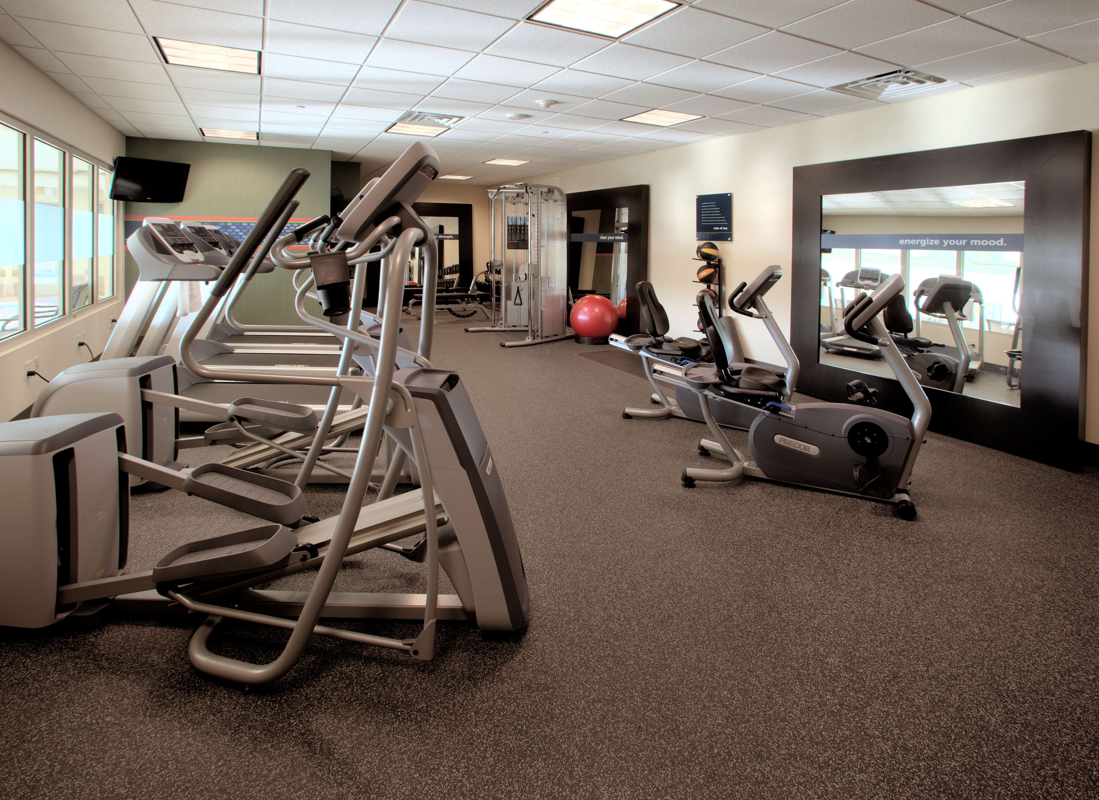 Health club  fitness center  gym