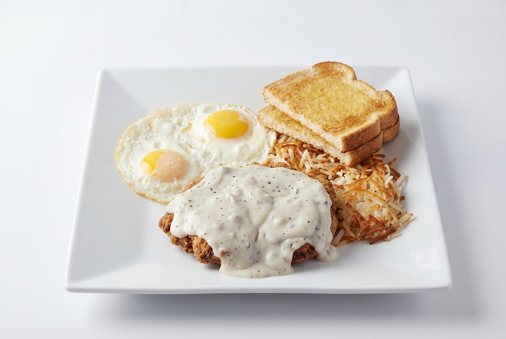 Country Fried Steak & (2) Eggs