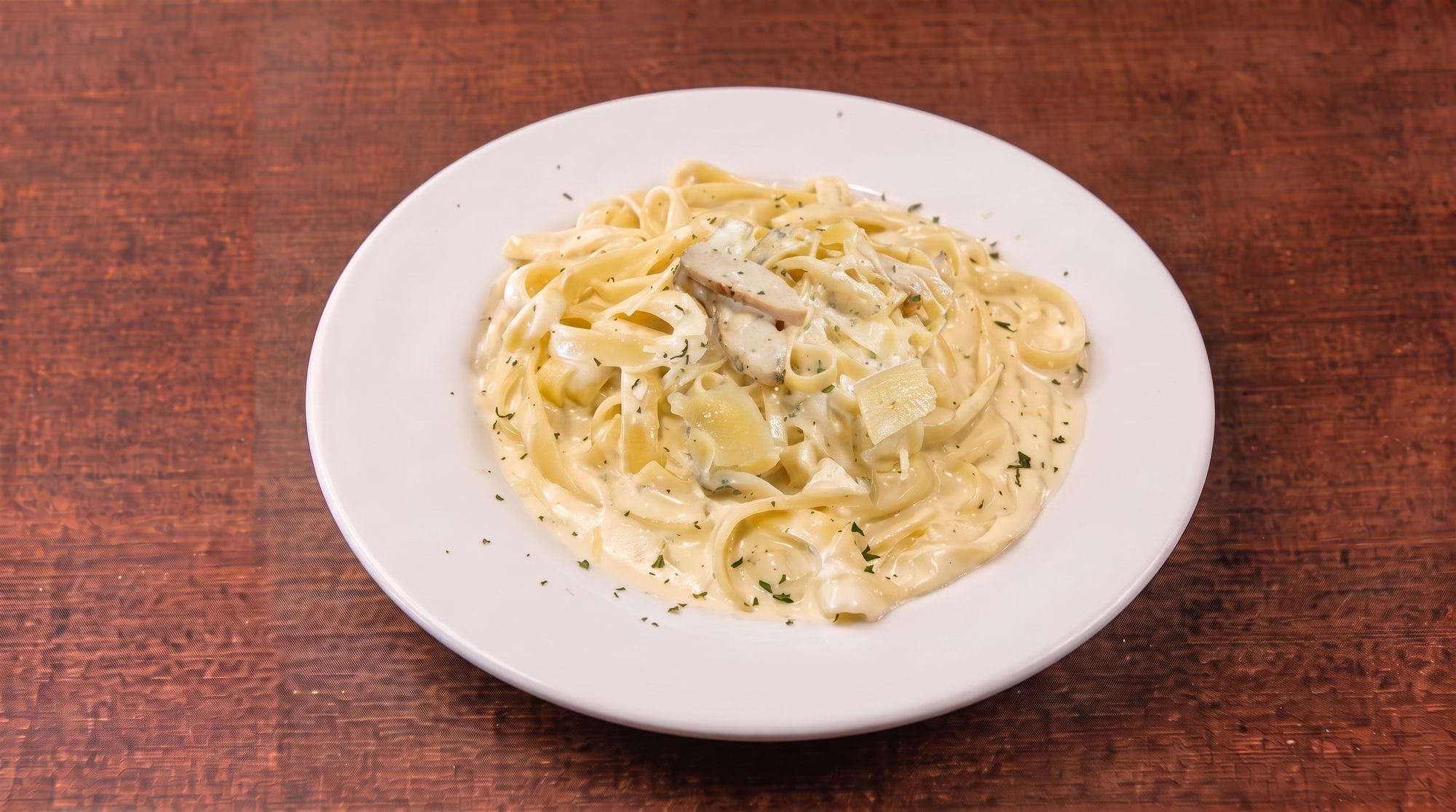 Fettuccine Chicken Alfredo