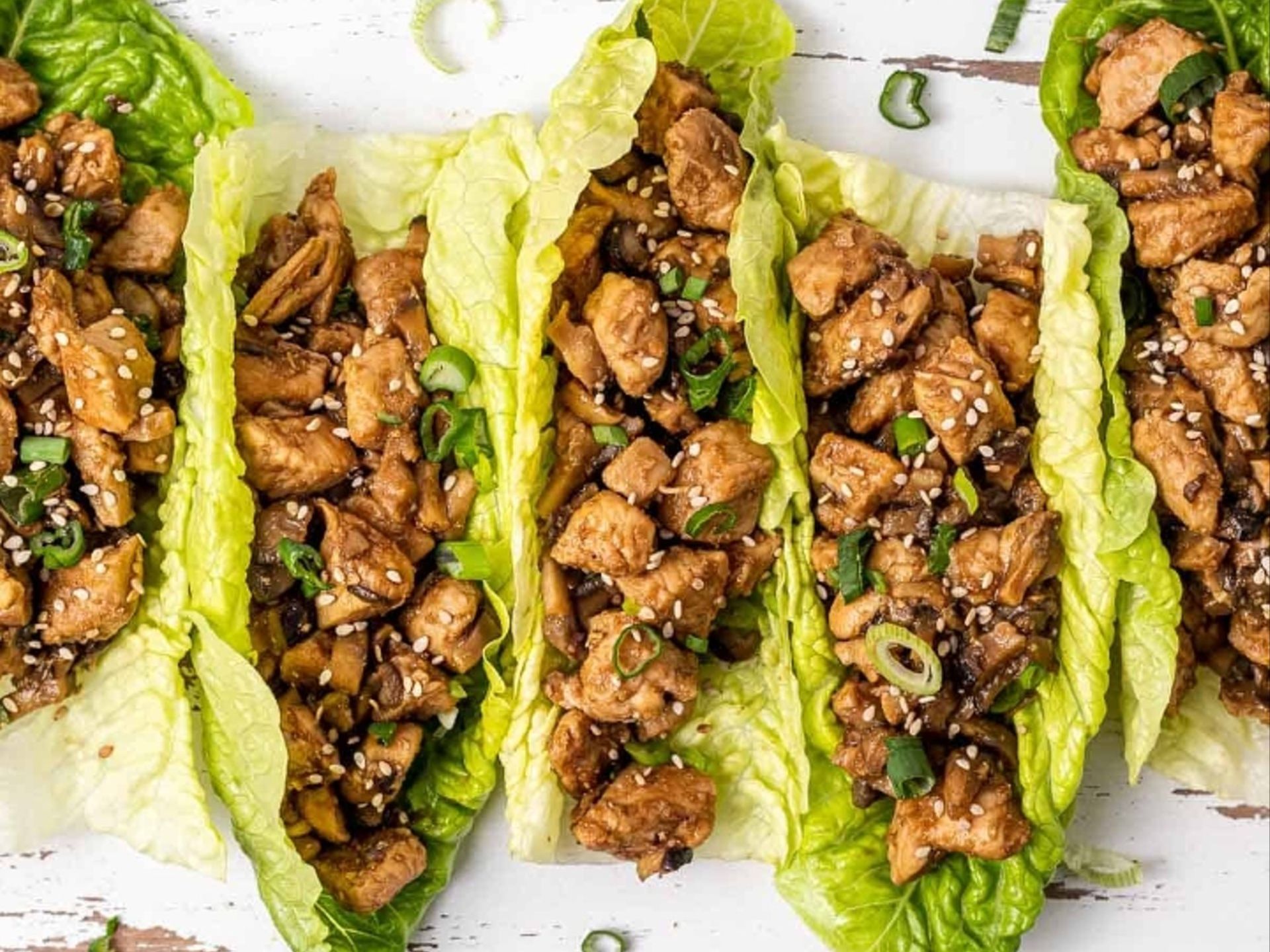 Chicken Lettuce Wraps